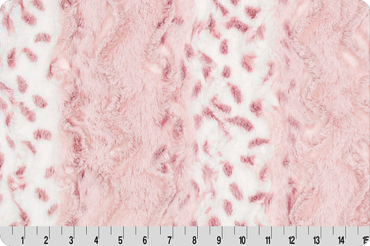 Luxe Cuddle® Wild Lynx WILDROSE From Shannon Fabrics