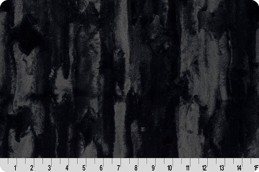 Minky - BLACK Willow Luxe Cuddle from Shannon Fabrics
