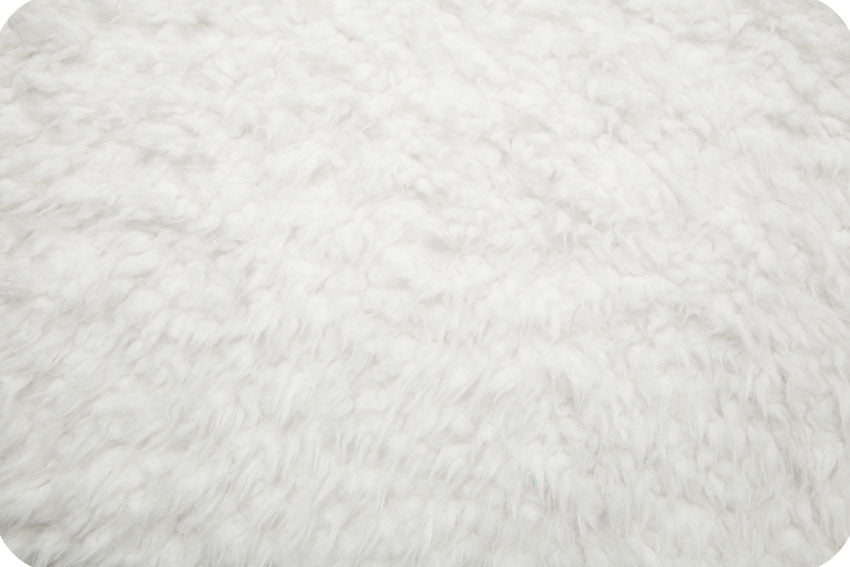 Minky -Luxe Cuddle® Llama WHITE From Shannon Fabrics