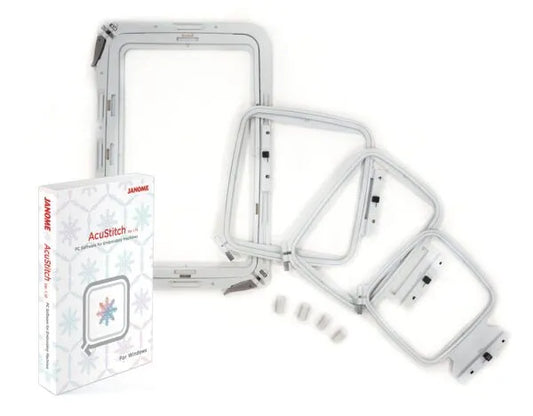 Janome Memory Craft 550E Limited Edition includes 4 Hoops
