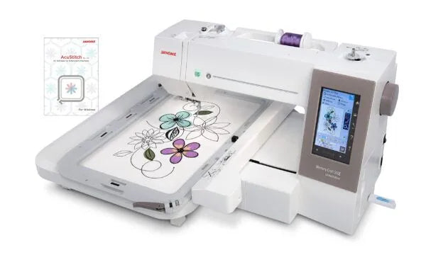 Janome Memory Craft 550E Limited Edition includes 4 Hoops