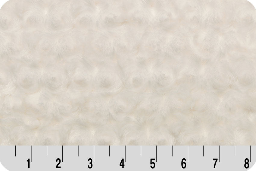 Minky -Luxe Cuddle Rose IVORY From Shannon Fabrics