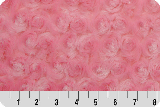 Minky -Luxe Cuddle Rose PARIS PINK From Shannon Fabrics