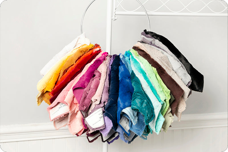 Minky-Luxe Cuddle® Hide SAMPLE RING from Shannon fabrics