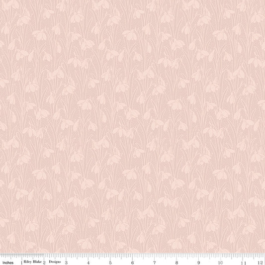 Snowdrop Spot in Blush Pink from the Snowdrop Spot Collection - Riley Blake Designs
