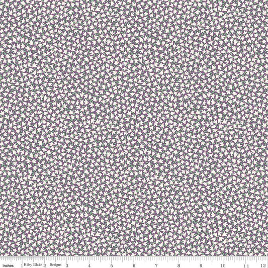 Tudor Tumble in Purple from the Tudor Celebration Collection - Riley Blake Designs