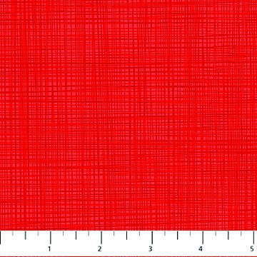 Lilly's Linen in Red from the Love Is In The Air Collection by Patrick Lose for Northcott
