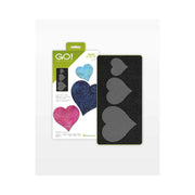 GO! Heart-2", 3", 4" Die