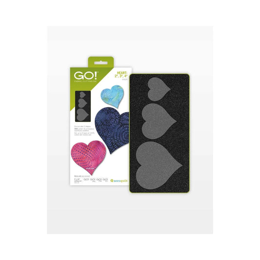 GO! Heart-2", 3", 4" Die