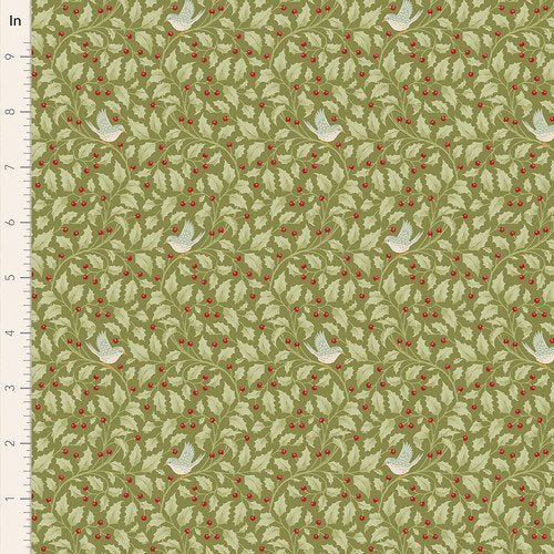 Merry Little Christmas Holly Moss from Tilda Fabrics