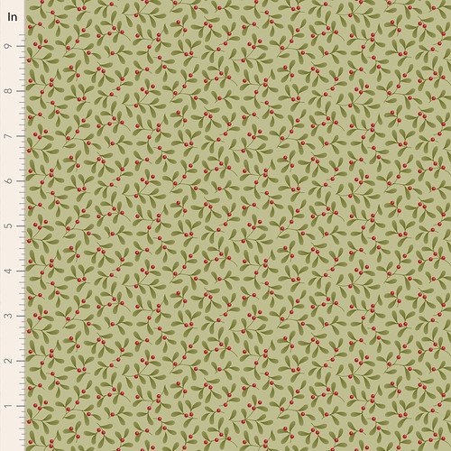 Merry Little Christmas Mistletoe Pistachio from Tilda Fabrics