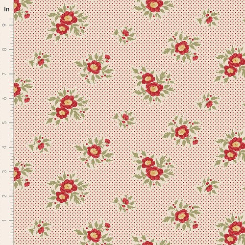 Merry Little Christmas Joy Cream from Tilda Fabrics