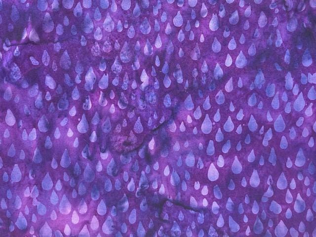 Purple Batik Fabric Bundle - 10 High Quality Cotton Quilt Fabrics | Choose Your Cut