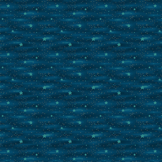 Sky from the Forest Fables Collection - Paintbrush Fabrics