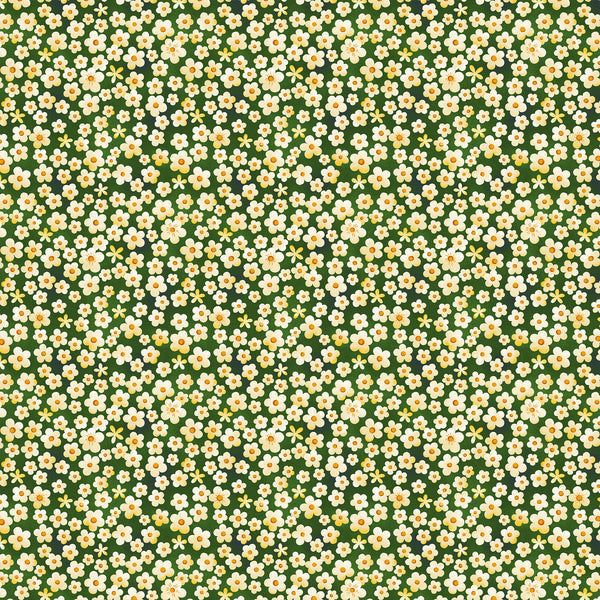 Falling Flowers from the Forest Fables Collection - Paintbrush Fabrics
