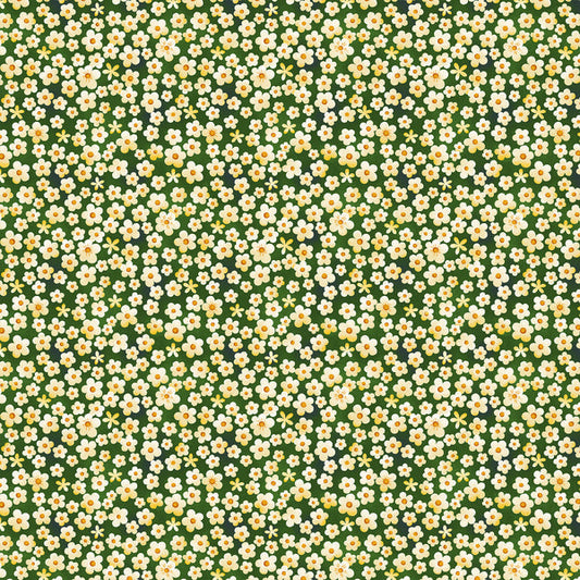 Falling Flowers from the Forest Fables Collection - Paintbrush Fabrics