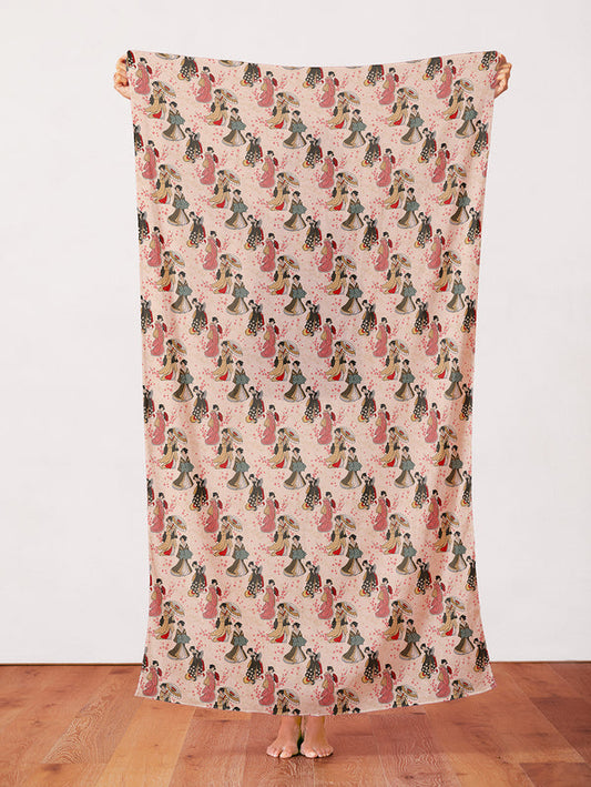 Geishas from the Kimonos & Koi Collection - Paintbrush Fabrics