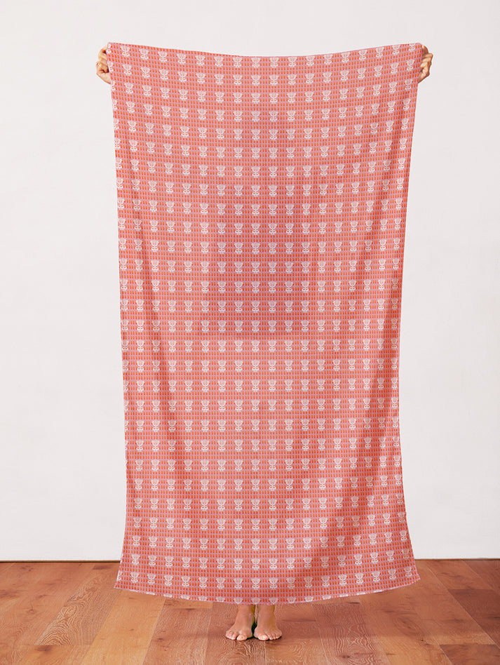 Decorative in Pink from the Year of the Snake Collection - Paintbrush Fabrics