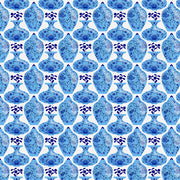 Porcelain Pots in White from the Chinoiserie Collection - Paintbrush Fabrics