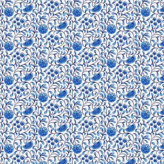 Branches in White from the Chinoiserie Collection - Paintbrush Fabrics