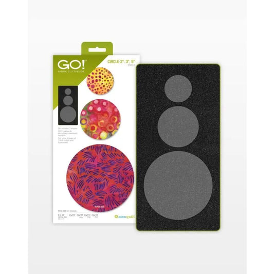 GO! Circle-2", 3", 5" Die from AccuQuilt