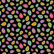 Rooville-Little Feathers in Black from Benartex Fabrics