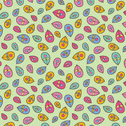 Rooville-Little Feathers in Pistachio from Benartex Fabrics
