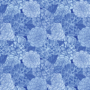 Rooville-Blooms in Lapis from Benartex Fabrics