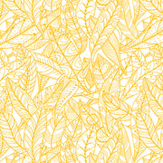 Rooville-Feathers Lined in Canary from Benartex Fabrics