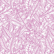 Rooville-Feathers Lined in Magenta from Benartex Fabrics