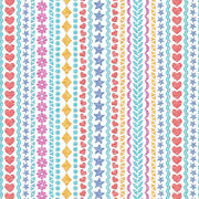 UpWords-Deco Stitches in White from Benartex Fabrics