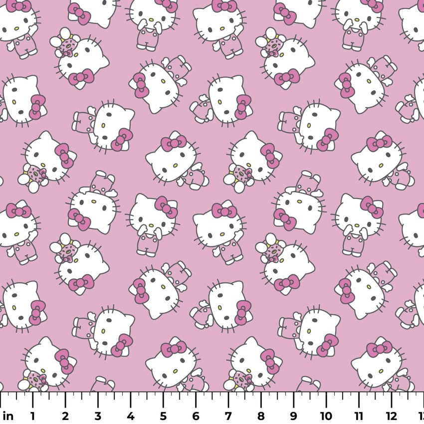 Hello Kitty Sweet Toss from Springs Creative by the Yard  - 100% Cotton