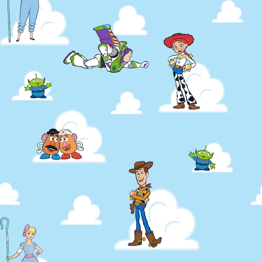 Disney Cotton Toy Story Friends Sketch from Springs Creative by the Yard  - 100% Cotton