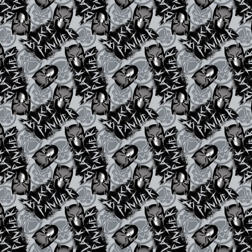 FLEECE - Black Panther from Springs Creative by the Yard