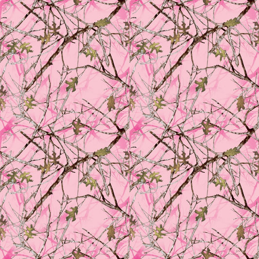 FLEECE - True Timber Pink from Springs Creative by the Yard