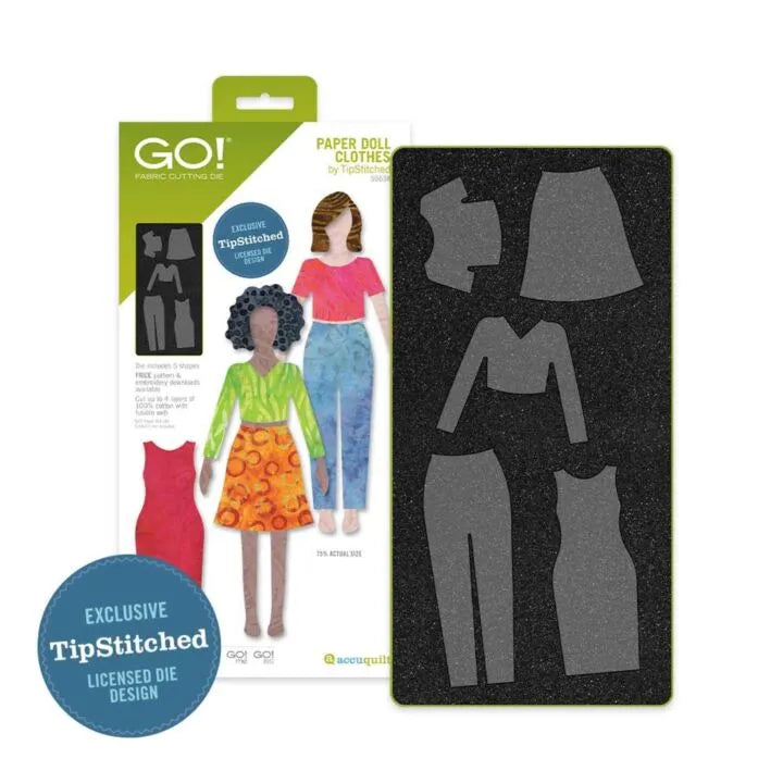 GO! Paper Doll Clothes Die by TipStitched