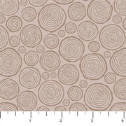 Log in Bark from the Horizon Collection by Pippa Shaw for Figo Fabric- 100% High Quality Cotton