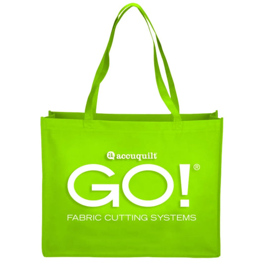 GO! Green Shopping Tote Bag-16" x 20"