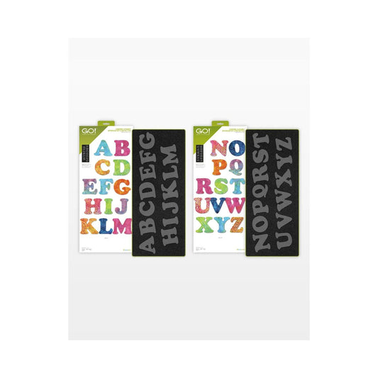 GO! Carefree Alphabet Uppercase Set (2-Die Set)