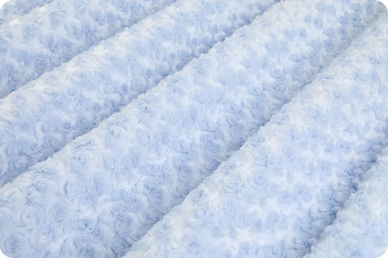 Minky -Luxe Cuddle Rose POWDER BLUE From Shannon Fabrics