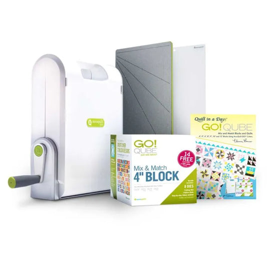 Ready. Set. GO! Ultimate Fabric Cutting System - 4" GO! Qube Block