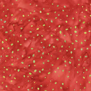 Pizzazz-Ditzy Dots in Strawberry from Anthology Fabrics