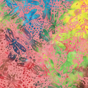 Pizzazz-Dragonfly in Punch from Anthology Fabrics