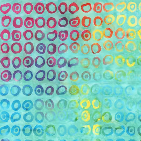 Pizzazz-Echo Dots in Pizzazz from Anthology Fabrics