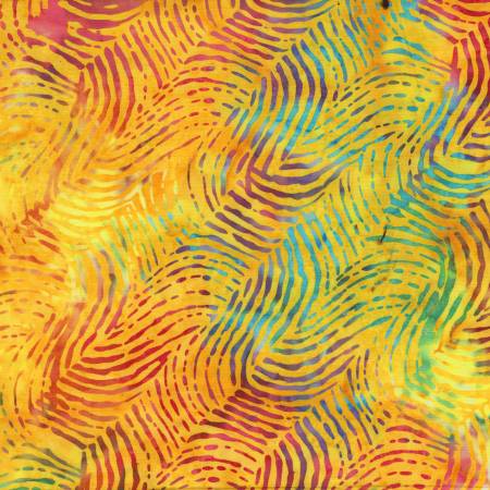 Pizzazz-Strokes in Sunrise from Anthology Fabrics