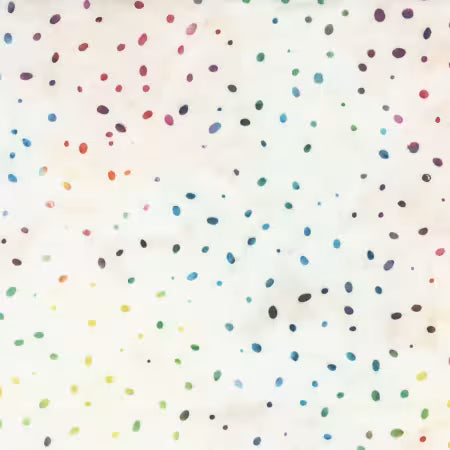 Pizzazz-Ditzy Dots in Rainbow from Anthology Fabrics