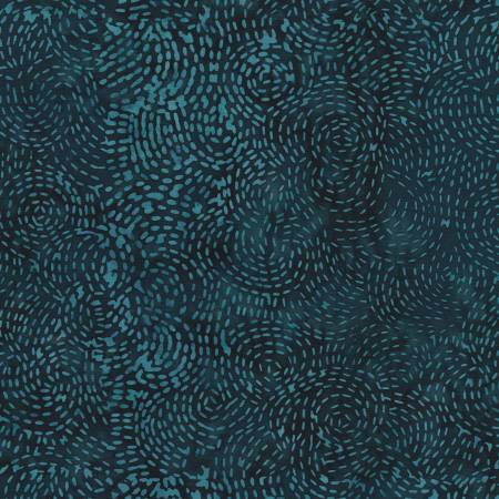 Lux-Stitches in Dark Teal from Anthology Fabrics