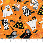 The Boo Crew-Halloween Character Toss in Orange