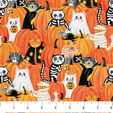 The Boo Crew-Halloween Characters with Pumpkins