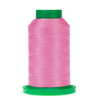 1000m Soft Pink Isacord Thread - 40 Weight Polyester